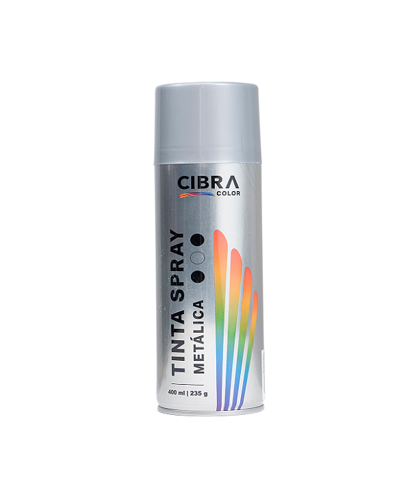 TINTA SPRAY METALICO ALUMINIO 250G/400ML