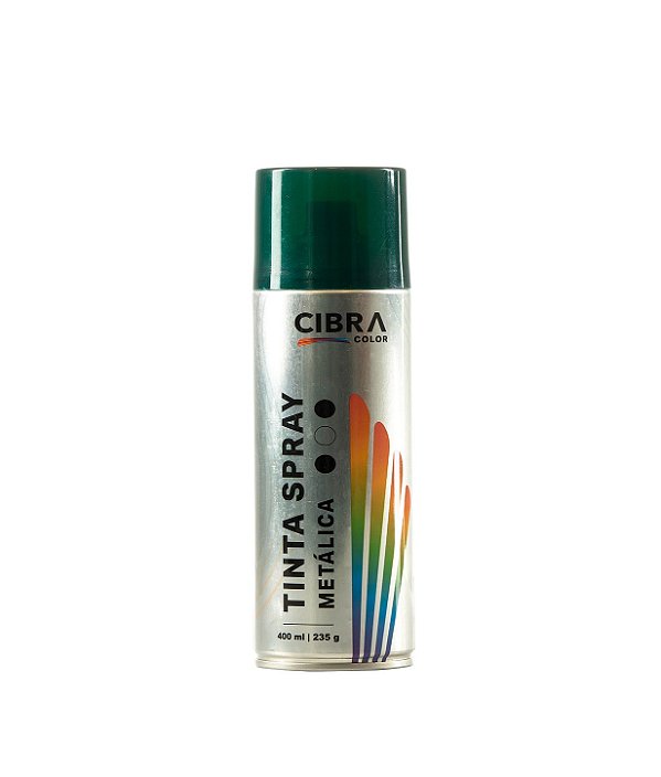 TINTA SPRAY METALICO VERDE 250G/400ML