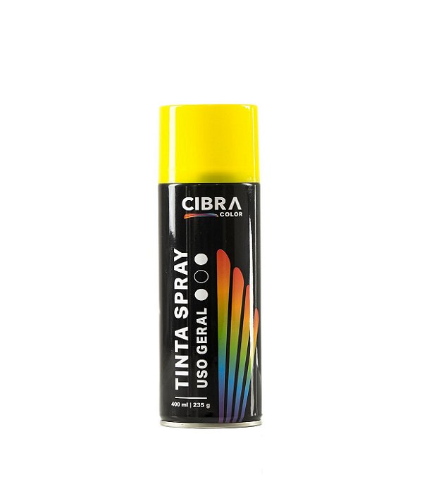 TINTA SPRAY LUMINOSO AMARELO 250G/400ML