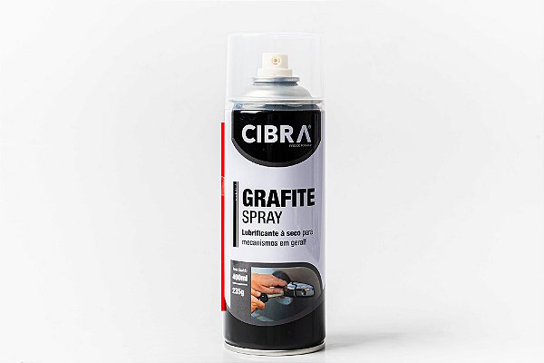 GRAFITE SPRAY PRETO 235G/400ML