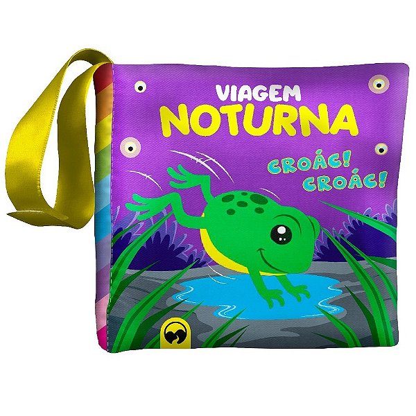 Bebê Feliz - Viagem Noturna Livro De Pano Infantil