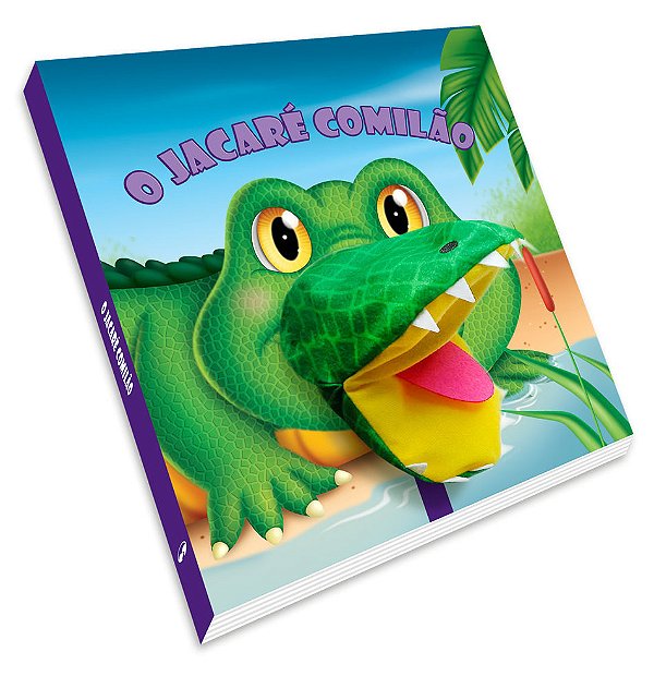 O Jacaré Comilão Livros Fantoche