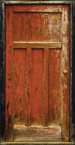 Uma Porta Para Um Quarto Escuro..-