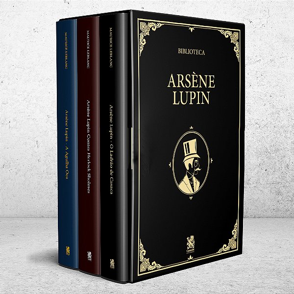Biblioteca Arsène Lupin - Box Com 3 Livros..-