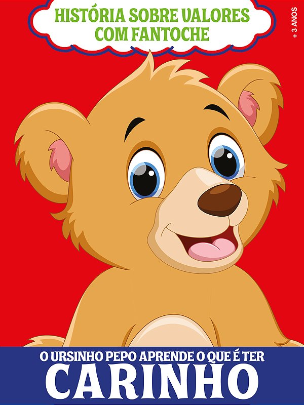História Sobre Valores Com Fantoche – Urso..-