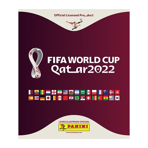 Álbum Capa Brochura Copa Do Mundo Qatar 2022