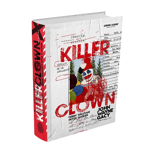 Killer Clown Profile - Retrato De Um Assassino - Hardcover
