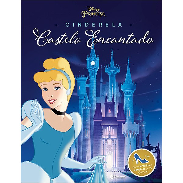 Castelo Encantado Disney Com Adesivos - Cinderela