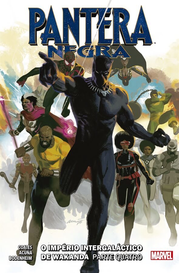 Pantera Negra: Império Intergaláctico De Wakanda Vol.04 Nova Marvel Deluxe