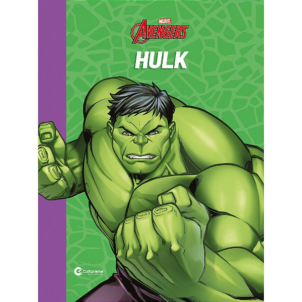 Livro Recortado Marvel Hulk