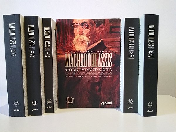 Correspondência De Machado De Assis 5 Volumes