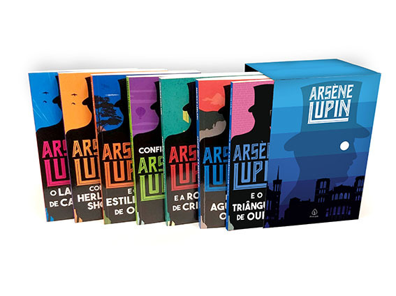 Lupin I - Box Com 7 Livros Com Marcador De Páginas-..
