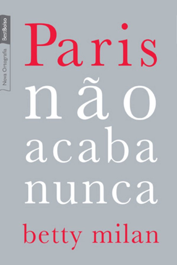 Paris Não Acaba Nunca (Edição De Bolso)..-