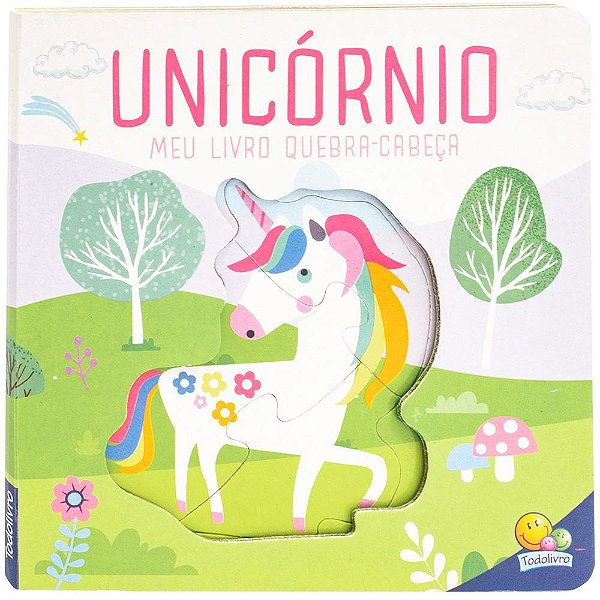 Meu Livro Quebra-Cabeça: Unicórnios