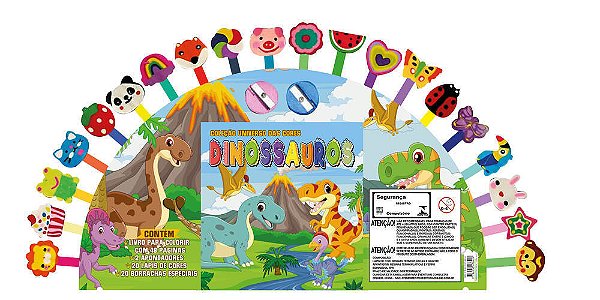 Coleção Universo Das Cores - Dinossauros..-