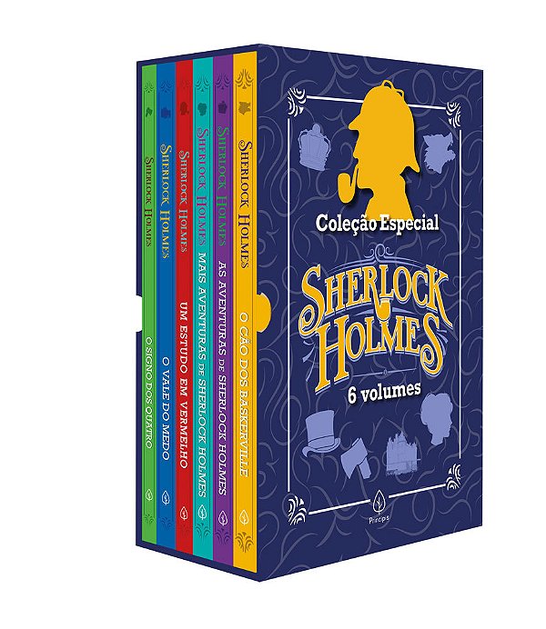 Coleção Especial Sherlock Holmes - Box Com 6 Livros-..
