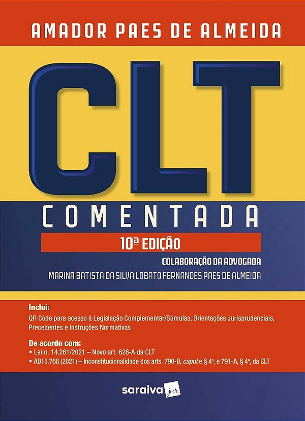 Clt Comentada - 10ª Edição 2022