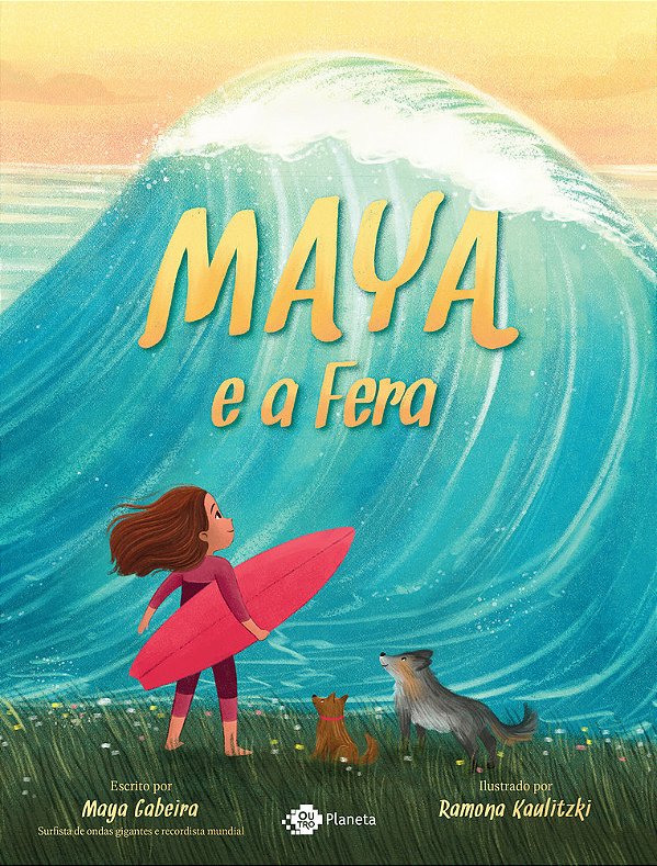 Maya E A Fera Um Conto De Fadas Sobre Ondas Gigantes... E Uma Coragem Ainda Maior..-