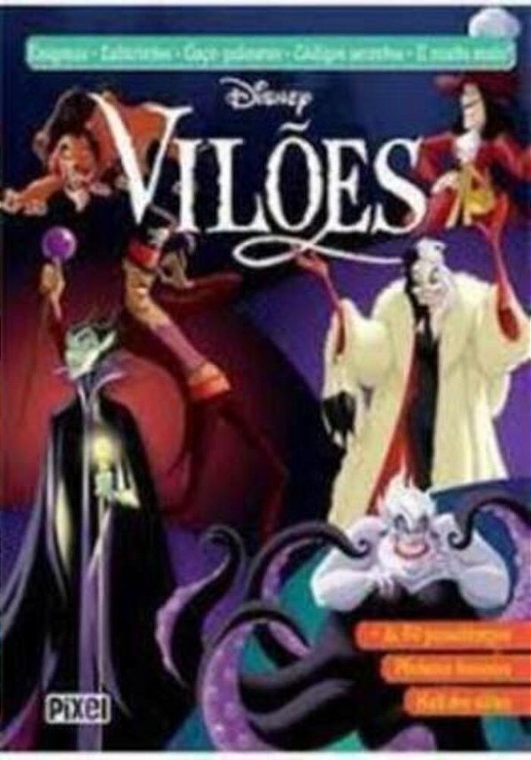 Livrao Viloes Da Disney..-