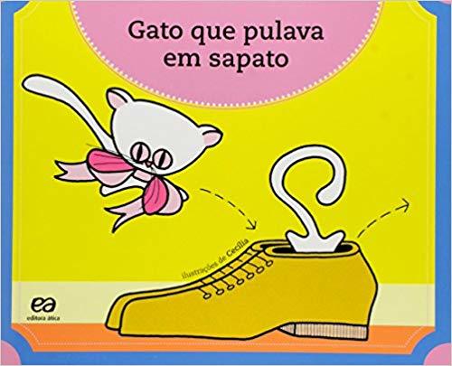 Gato Que Pulava Em Sapato