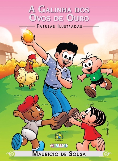 A Galinha Dos Ovos De Ouro - Turma Da Mônica..-