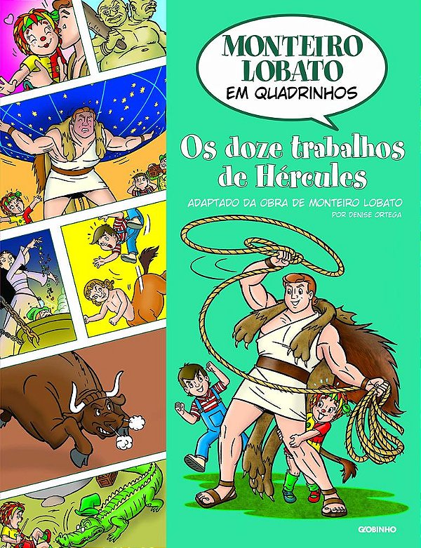 Os Doze Trabalhos De Hercules - Monteiro Lobato Em Quadrinhos..-