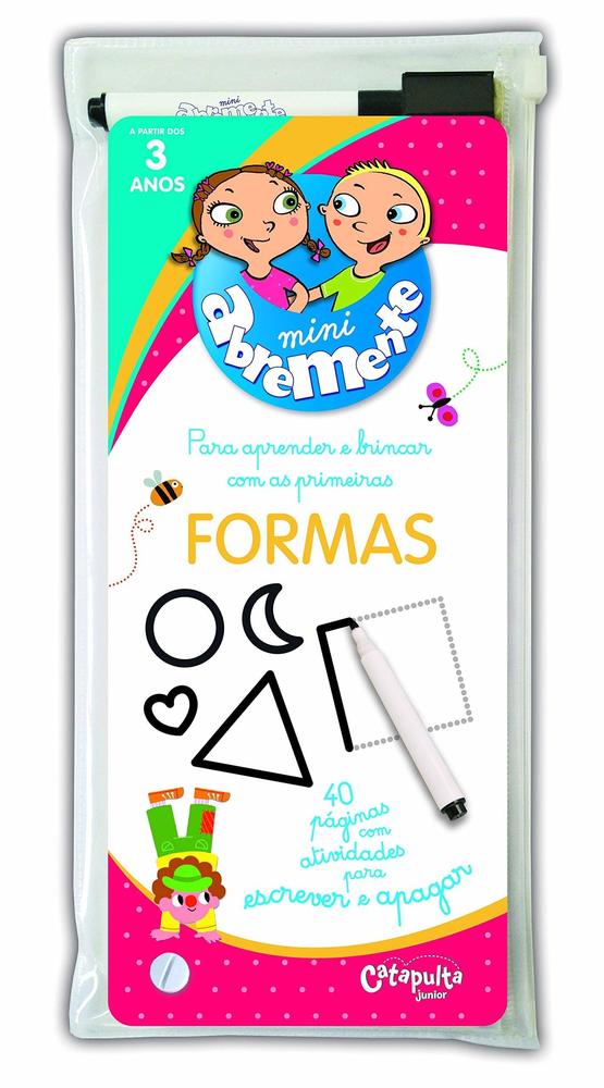 Abremente Mini - 3 Anos - Formas - Livro Com Canetinha..-
