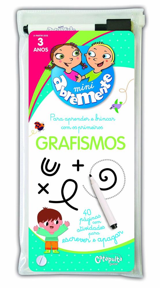 Abremente Mini - 3 Anos - Grafismos - Livro Com Canetinha..-