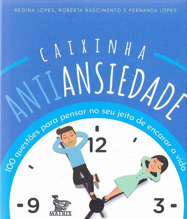 Caixinha Antiansiedade: 100 Questões Para Pensar No Seu Jeito De Encarar A Vida..-