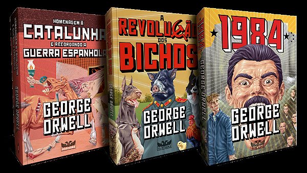 Box - O Melhor De George Orwell - 1984; A Revolução Dos Bichos; Homenagem À Catalunha E Guerra Espanhola
