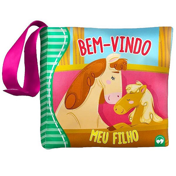 Bem-Vindo Meu Filho Orando Com O Bebê