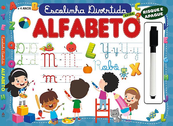 Escolinha Divertida Extra - Alfabeto..-