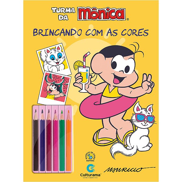 Brincando Com As Cores - Magali Férias Com Lápis