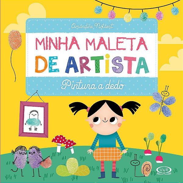 Minha Maleta De Artista Pintura A Dedo..-
