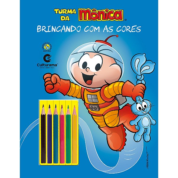 Brincando Com As Cores - Cebolinha Universo