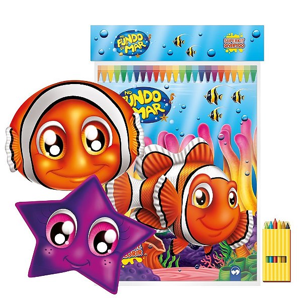 No Fundo Do Mar Superkit Divertido-..