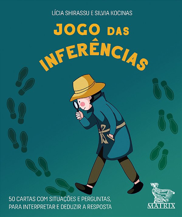 Jogo Das Inferências 50 Cartas Com Situações E Perguntas Para Interpretar E Deduzir A Resposta..-