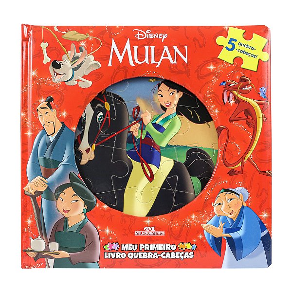 Mulan Meu Primeiro Livro Quebra-Cabeças