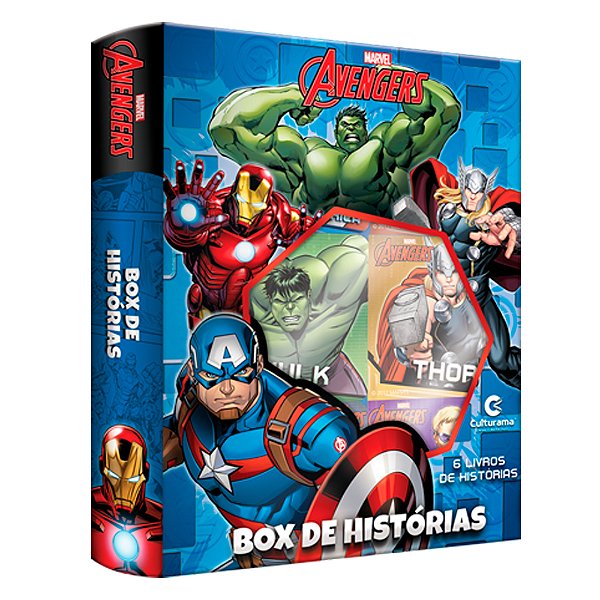 Box De Histórias Vingadores