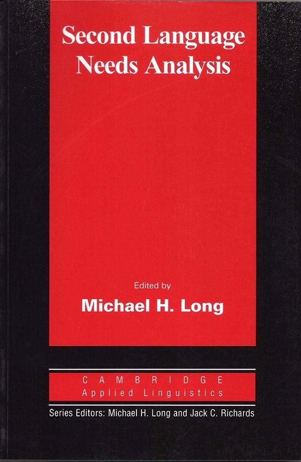 Second Language Needs Analysis