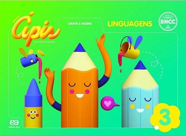 ES Ápis Linguagem - Ed. Infantil - Vol. 3 Ref 2020