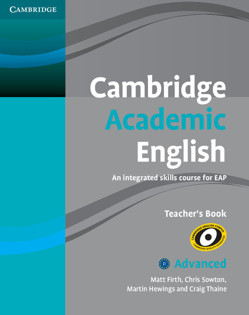 Cambridge Academic English C1 Advanced - Teacher's Book