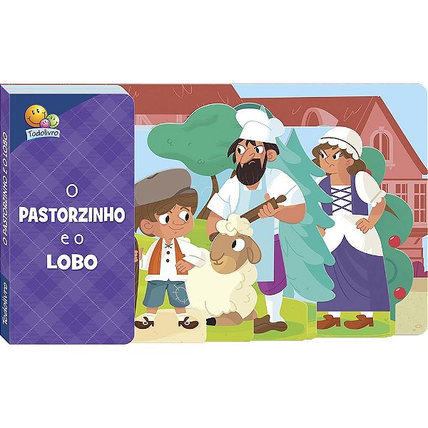 Contos Com Abas - O Pastorzinho E O Lobo