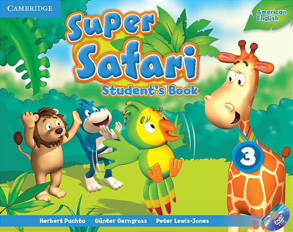 American Super Safari 3 - Student's Book With Dvd-ROM