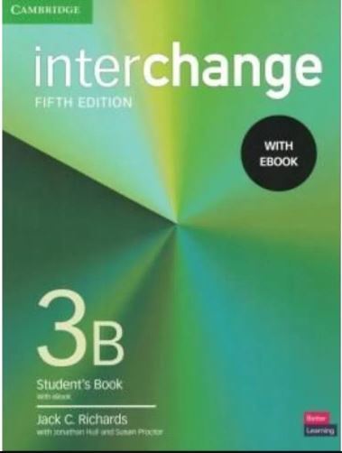 Interchange 3B - Student's Book With E-Book - Fifth Edition