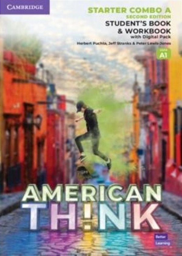 American Think Starter A - Student's Book With Workbook With Digital Pack - Second Edition