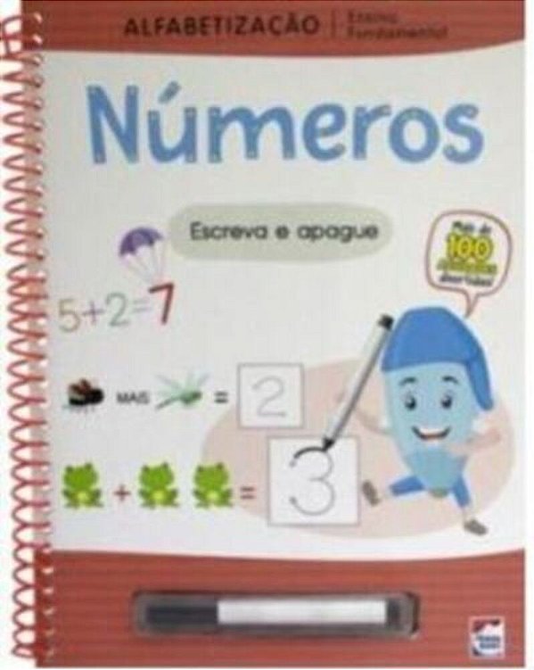 Alfabetizacao Escreva E Apague - Numeros