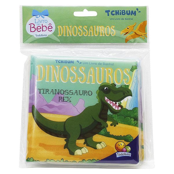Tchibum Um Livro De Banho! Dinossauros