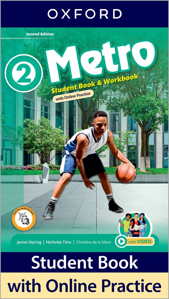 Metro 2 - Student's Book With Online Practice - Second Edition