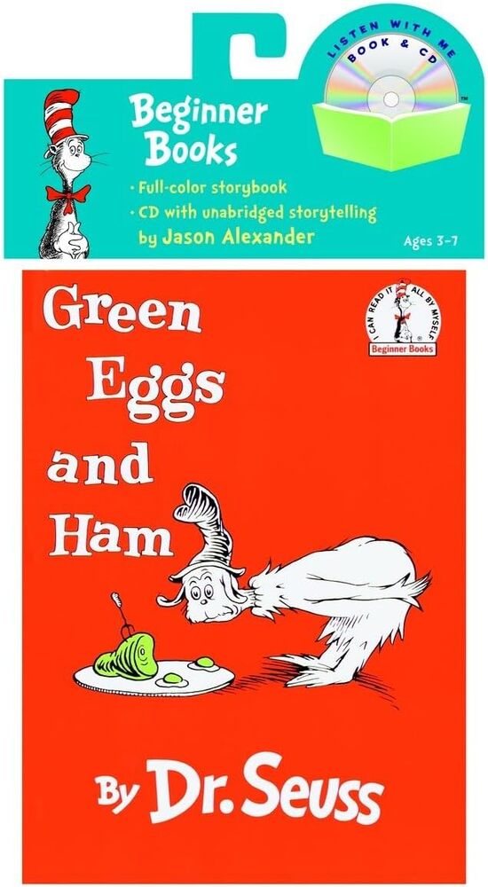 Green Eggs And Ham - Book With Audio CD-..